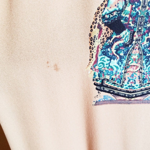 Vintage 100% Silk Harari Slit Maxi Tank Dress - Picture 7 of 7